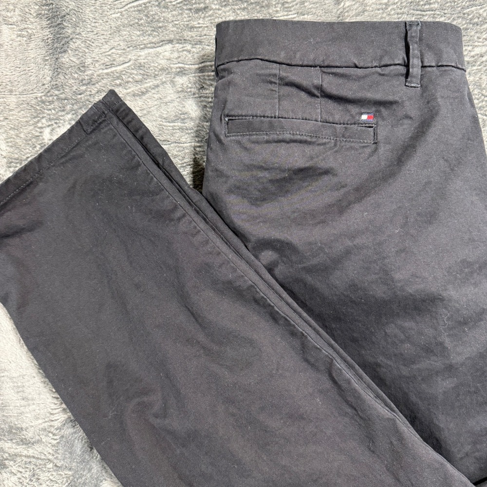 Tommy‎ Hilfiger Chino Pants Mens 14 Black